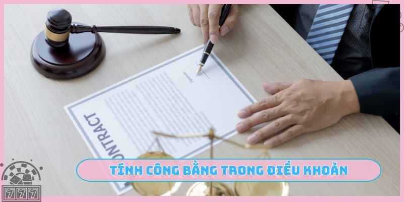 Tính công bằng trong điều khoản